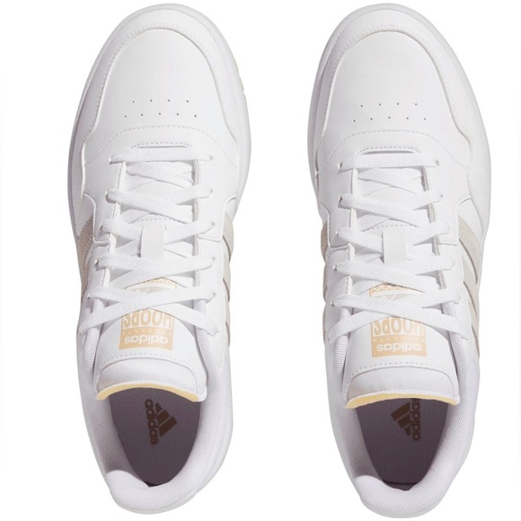 Adidas Hoops Low 3.0 Mens 3 Stripe Basketball Athletic Fashion Shoes Sneakers - Picture 4 of 5